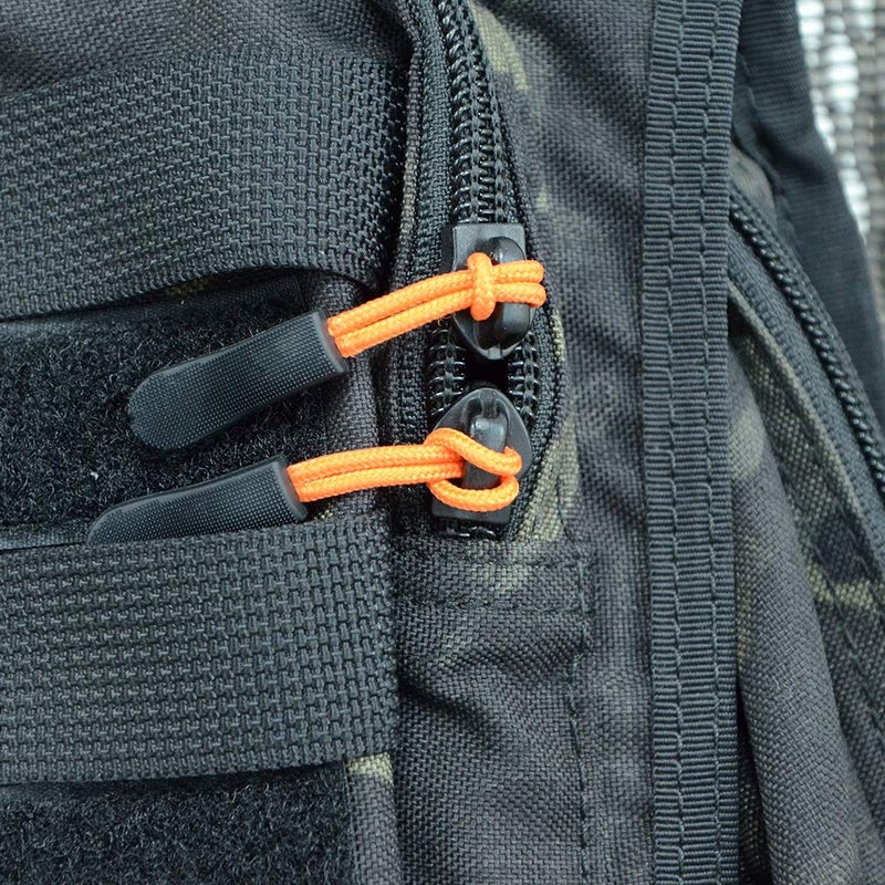 DYZD Durable Zipper Pulls Tab Tags Cord Pulls Zipper Extension Zip Fixer for Backpacks, Jackets, Luggage, Purses, Handbags (10PCS, Orange) - Image 5